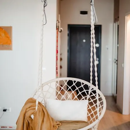 Apartment Bright And Cozy Design Apt With Office